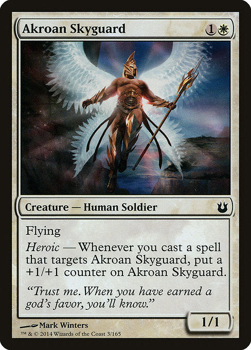 Akroan Skyguard [Born of the Gods] - Evolution TCG