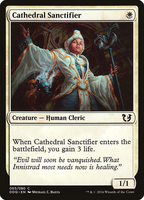 Cathedral Sanctifier [Duel Decks: Blessed vs. Cursed] - Evolution TCG