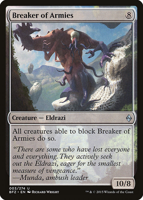 Breaker of Armies [Battle for Zendikar] - Evolution TCG