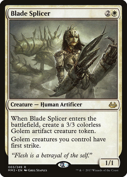 Blade Splicer [Modern Masters 2017] - Evolution TCG