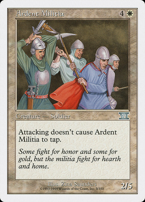 Ardent Militia [Classic Sixth Edition] - Evolution TCG
