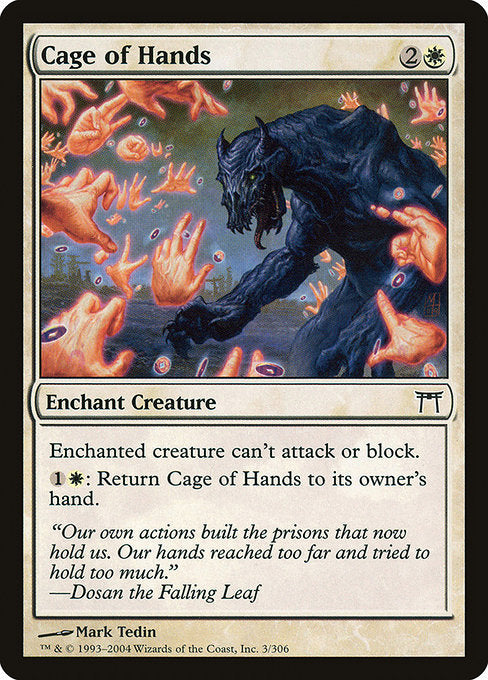 Cage of Hands [Champions of Kamigawa] - Evolution TCG