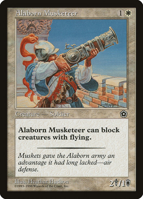 Alaborn Musketeer [Portal Second Age] - Evolution TCG