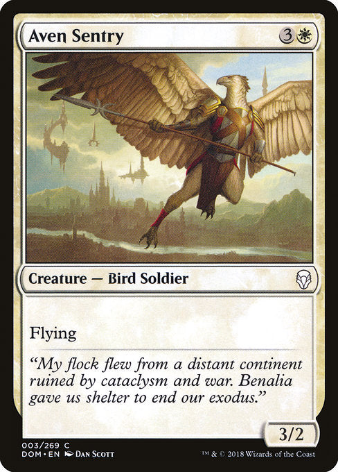 Aven Sentry [Dominaria] - Evolution TCG