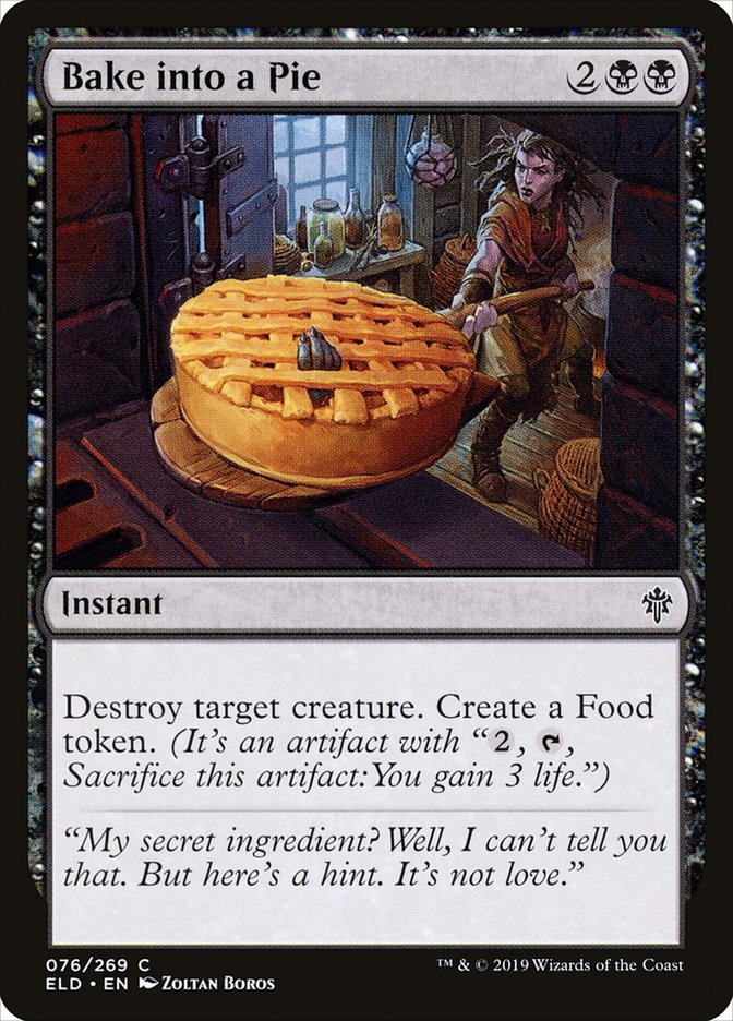 Bake into a Pie [Throne of Eldraine] - Evolution TCG