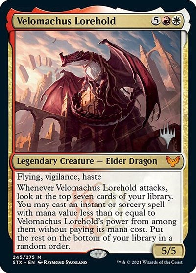 Velomachus Lorehold (Promo Pack) [Strixhaven: School of Mages Promos] - Evolution TCG
