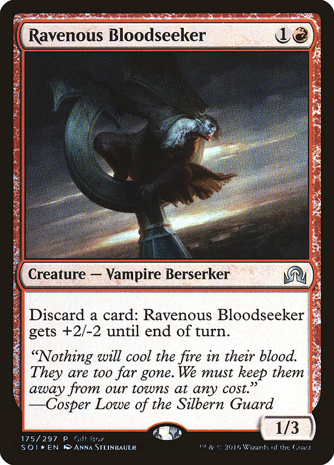 Ravenous Bloodseeker (Gift Box) [Shadows over Innistrad Promos] - Evolution TCG