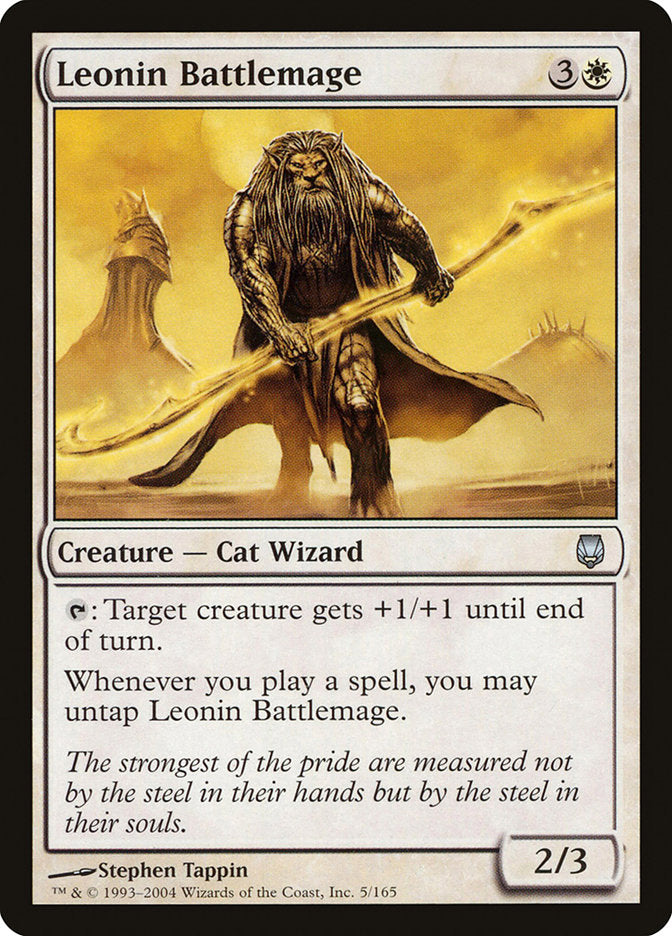 Leonin Battlemage [Darksteel] - Evolution TCG | Evolution TCG