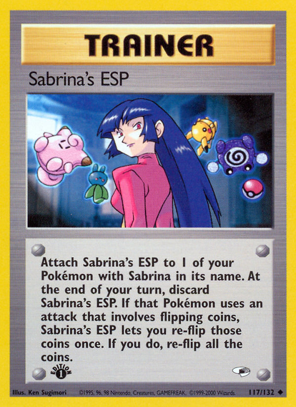 Sabrina's ESP (117/132) [Gym Heroes 1st Edition] - Evolution TCG