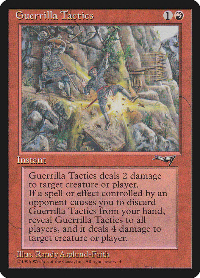 Guerrilla Tactics (Falling) [Alliances] - Evolution TCG
