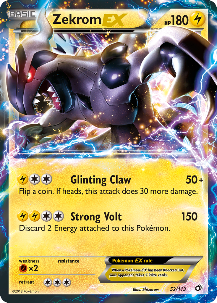 Zekrom EX (52/113) [Black & White: Legendary Treasures] - Evolution TCG