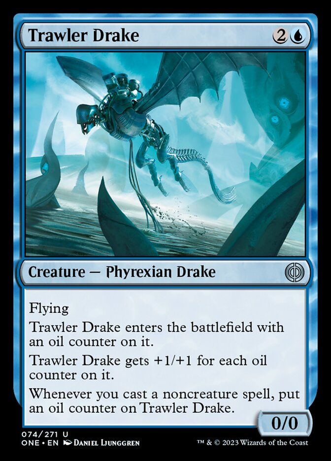 Trawler Drake [Phyrexia: All Will Be One] - Evolution TCG