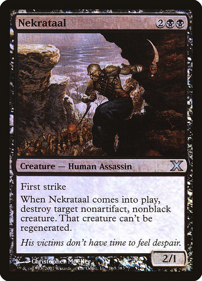Nekrataal (Premium Foil) [Tenth Edition] - Evolution TCG