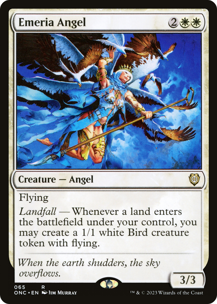 Emeria Angel [Phyrexia: All Will Be One Commander] - Evolution TCG