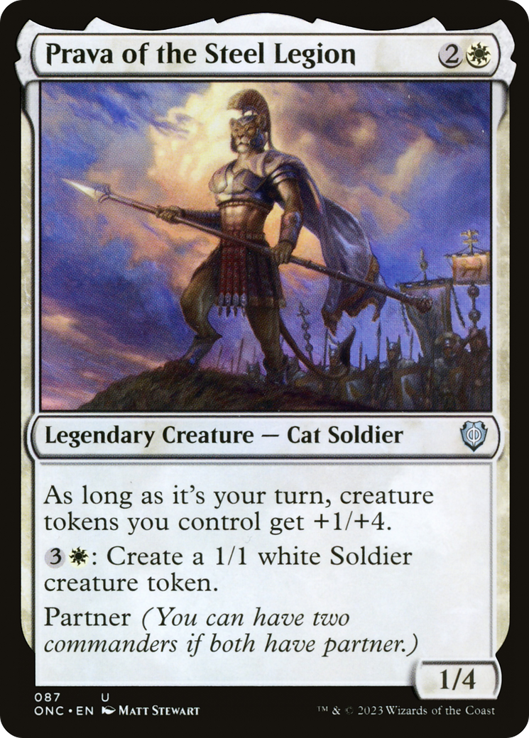 Prava of the Steel Legion [Phyrexia: All Will Be One Commander] - Evolution TCG