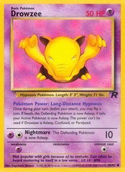 Drowzee (54/82) [Team Rocket Unlimited] - Evolution TCG