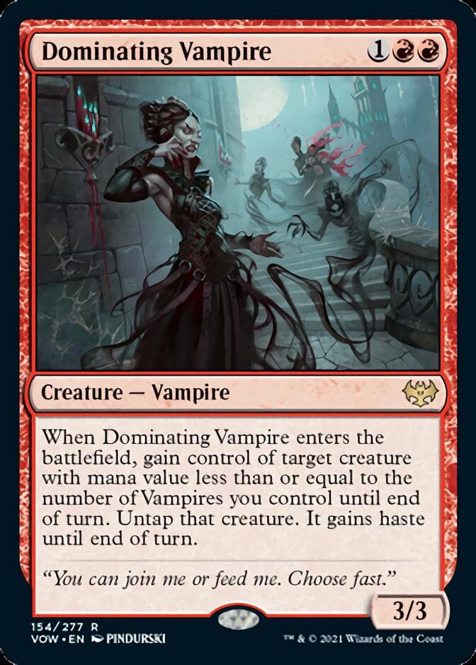 Dominating Vampire [Innistrad: Crimson Vow] - Evolution TCG