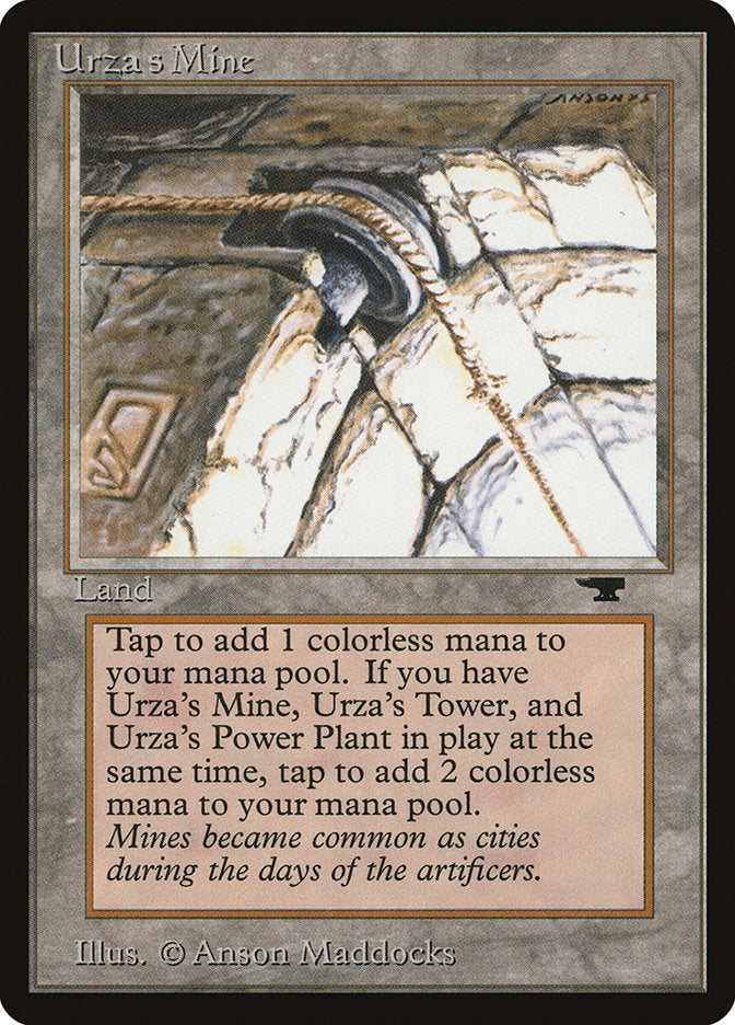 Urza's Mine (Pulley Embedded in Stone) [Antiquities] - Evolution TCG