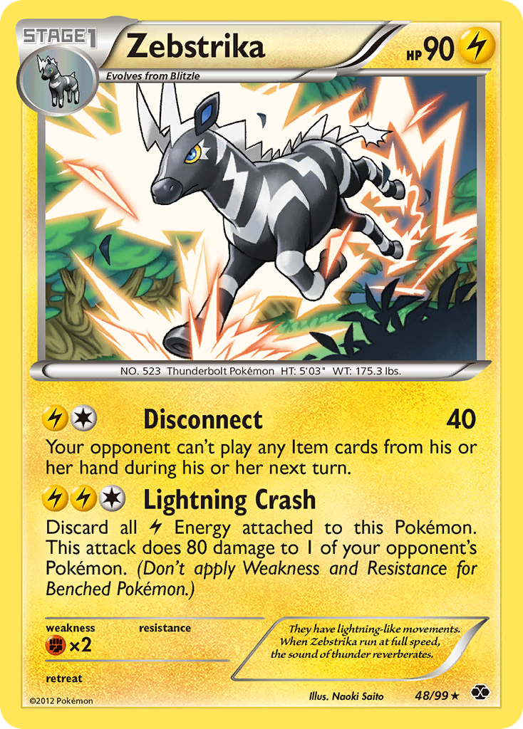 Zebstrika (48/99) [Black & White: Next Destinies] - Evolution TCG