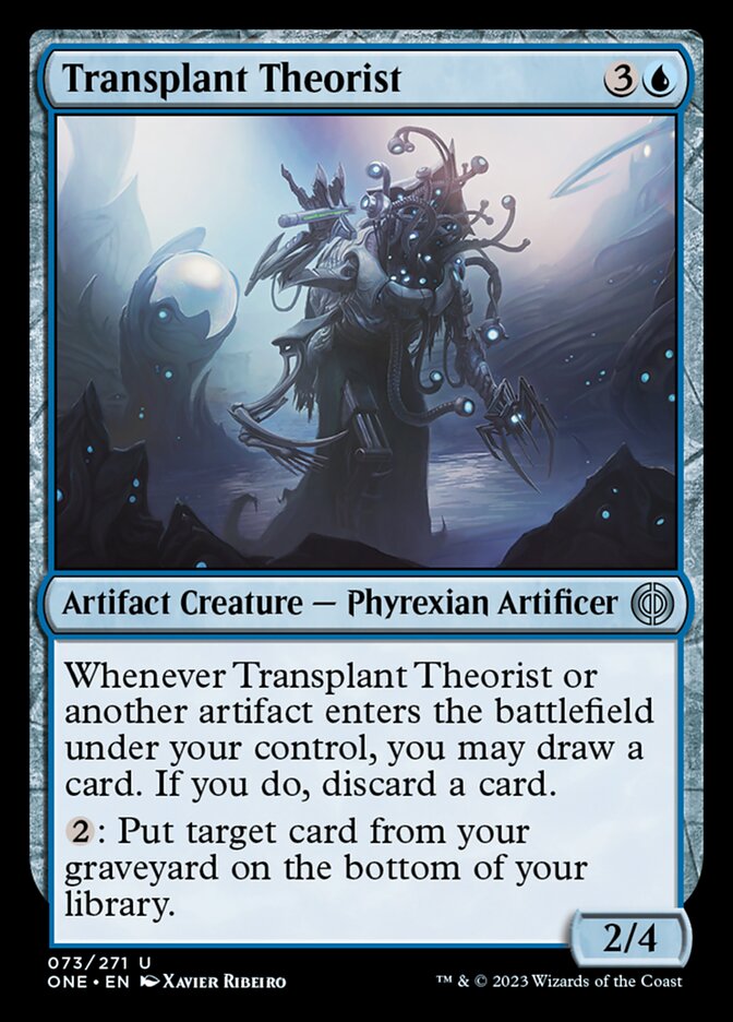 Transplant Theorist [Phyrexia: All Will Be One] - Evolution TCG