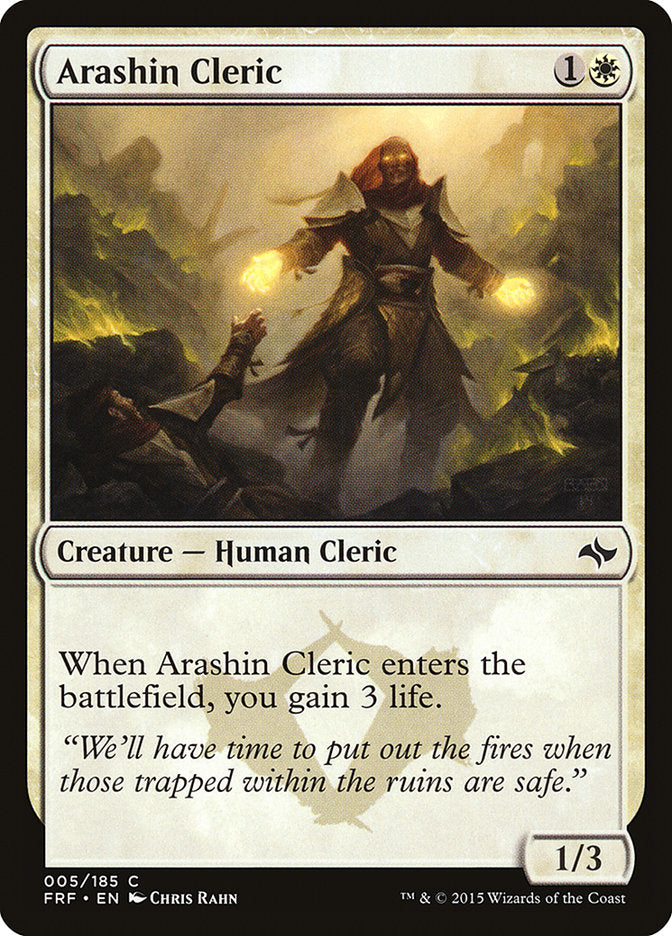 Arashin Cleric [Fate Reforged] - Evolution TCG