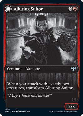 Alluring Suitor // Deadly Dancer [Innistrad: Double Feature] - Evolution TCG
