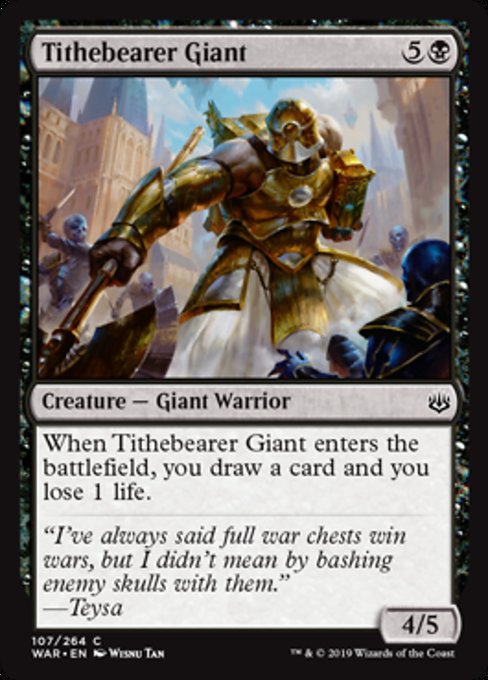 Tithebearer Giant [War of the Spark] - Evolution TCG