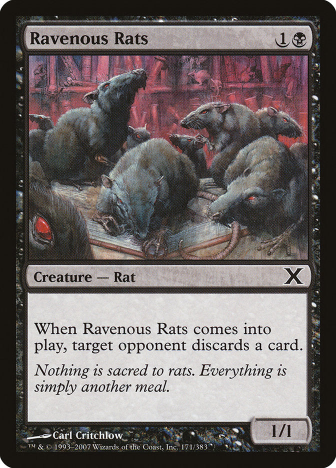 Ravenous Rats [Tenth Edition] - Evolution TCG | Evolution TCG