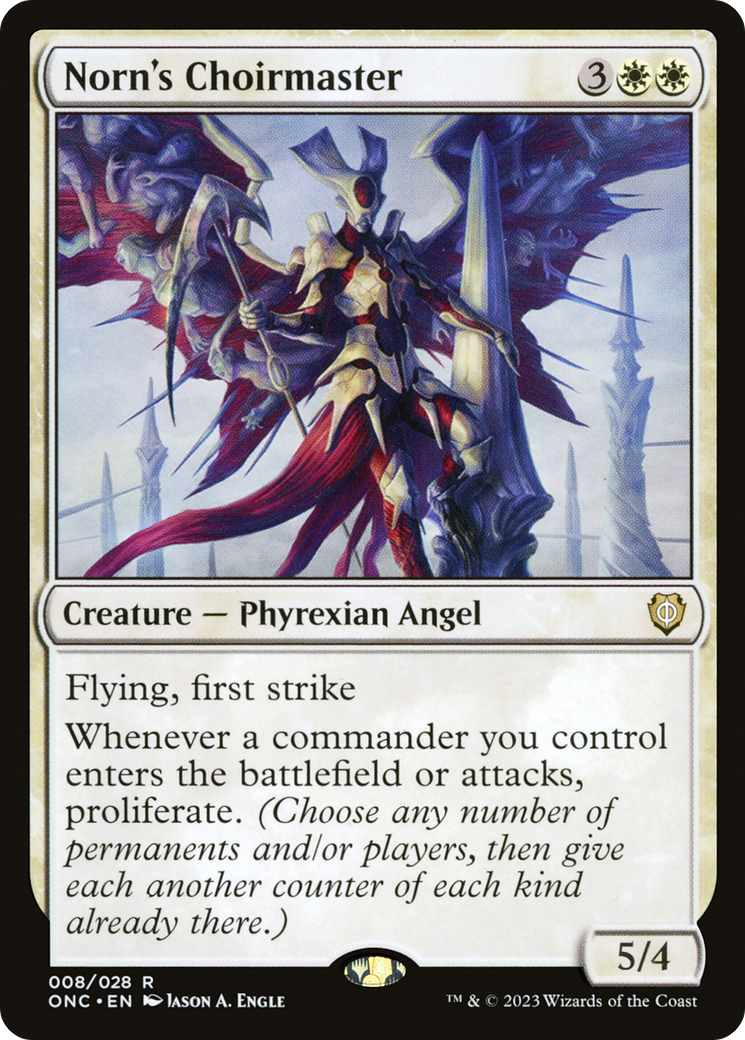 Norn's Choirmaster [Phyrexia: All Will Be One Commander] - Evolution TCG