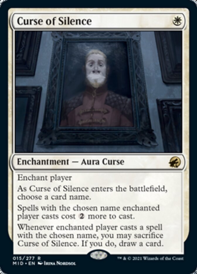 Curse of Silence [Innistrad: Midnight Hunt] - Evolution TCG