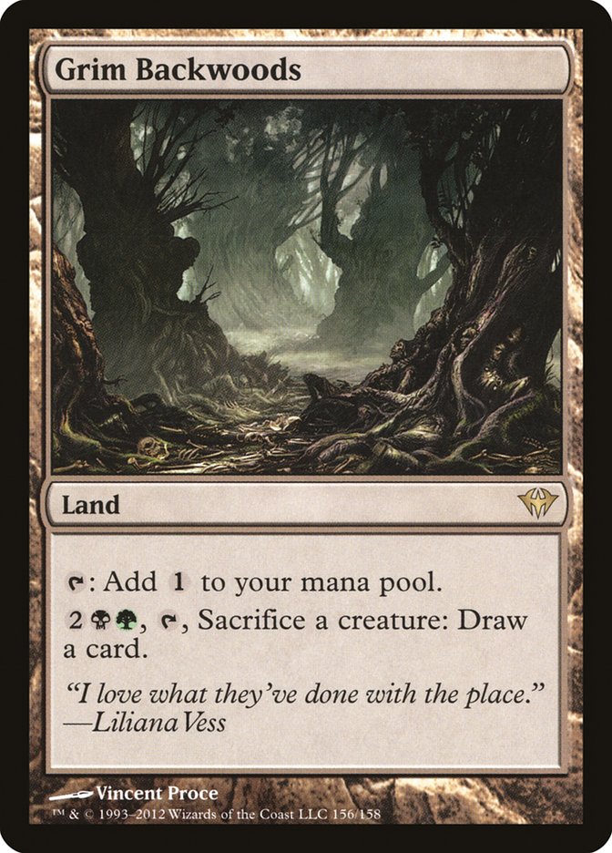 Grim Backwoods [Dark Ascension] - Evolution TCG | Evolution TCG