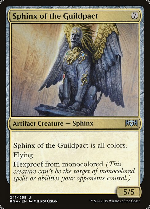 Sphinx of the Guildpact [Ravnica Allegiance] - Evolution TCG