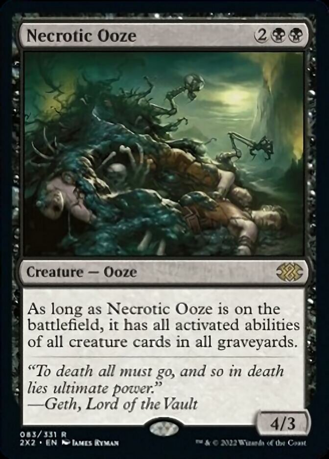 Necrotic Ooze [Double Masters 2022] - Evolution TCG