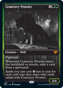 Cemetery Prowler [Innistrad: Double Feature] - Evolution TCG