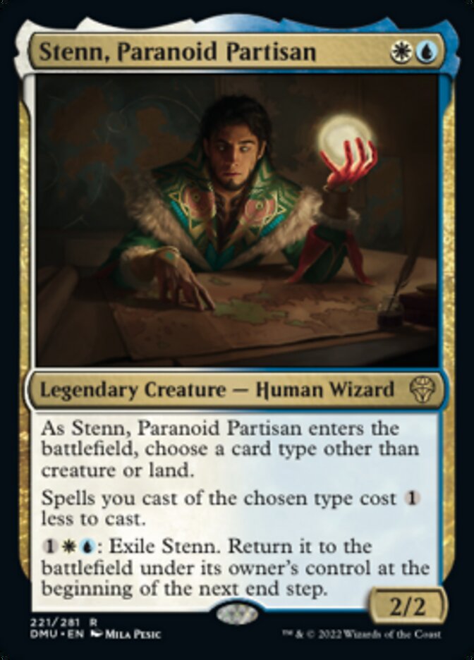 Stenn, Paranoid Partisan [Dominaria United] - Evolution TCG