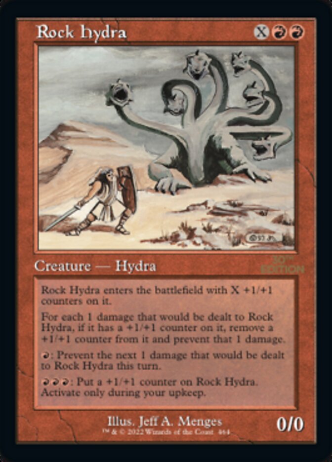 Rock Hydra (Retro) [30th Anniversary Edition] - Evolution TCG
