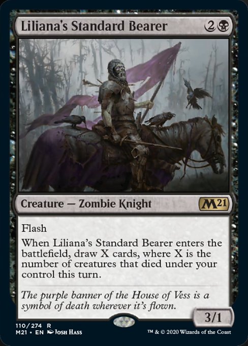 Liliana's Standard Bearer [Core Set 2021] - Evolution TCG