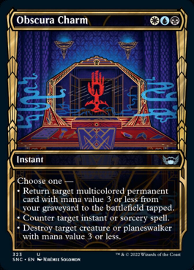 Obscura Charm (Showcase Golden Age) [Streets of New Capenna] - Evolution TCG