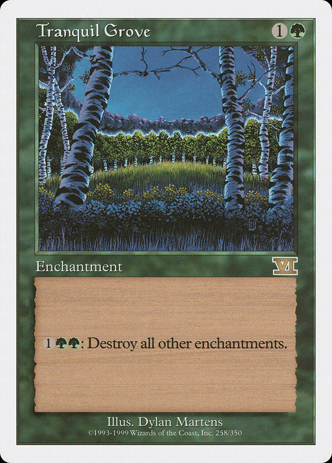 Tranquil Grove [Classic Sixth Edition] - Evolution TCG | Evolution TCG
