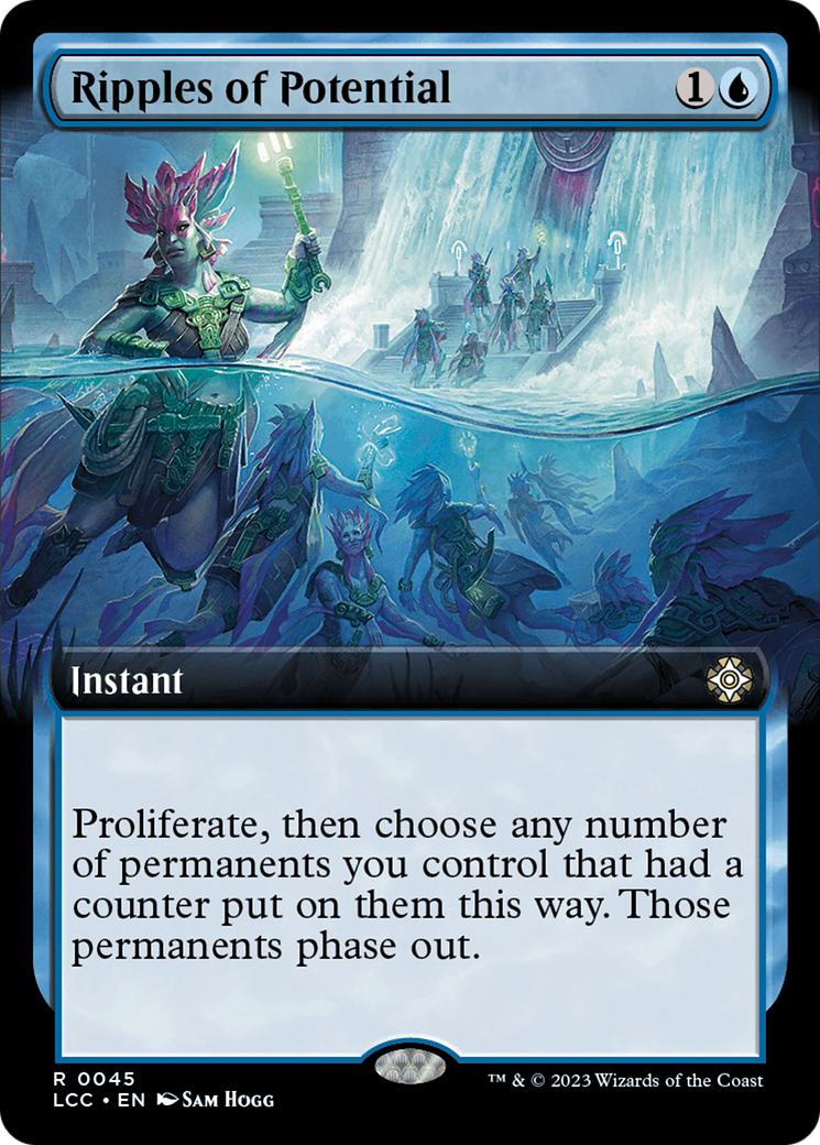 Ripples of Potential (Extended Art) [The Lost Caverns of Ixalan Commander] - Evolution TCG