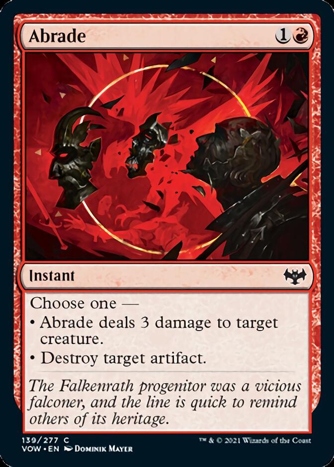 Abrade [Innistrad: Crimson Vow] - Evolution TCG