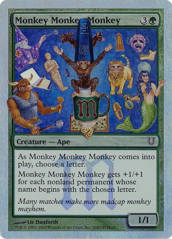 Monkey Monkey Monkey [Unhinged] - Evolution TCG