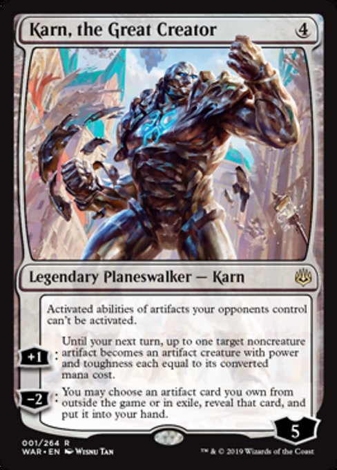 Karn, the Great Creator [War of the Spark] - Evolution TCG