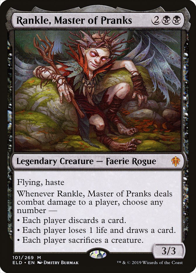 Rankle, Master of Pranks [Throne of Eldraine] - Evolution TCG