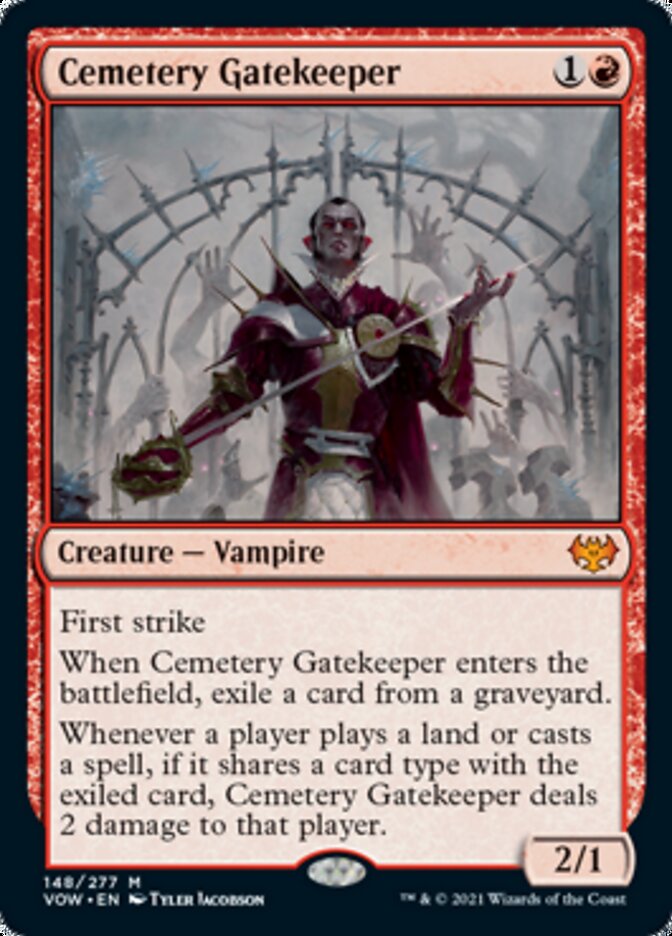 Cemetery Gatekeeper [Innistrad: Crimson Vow] - Evolution TCG