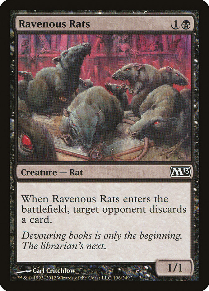 Ravenous Rats [Magic 2013] - Evolution TCG