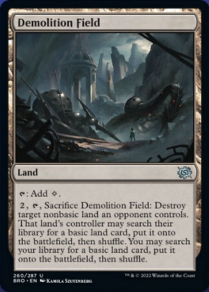 Demolition Field [The Brothers' War] - Evolution TCG