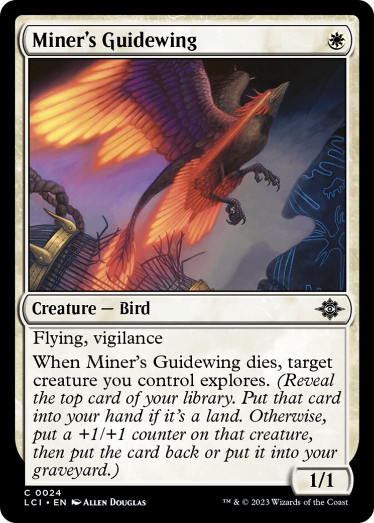 Miner's Guidewing [The Lost Caverns of Ixalan] - Evolution TCG