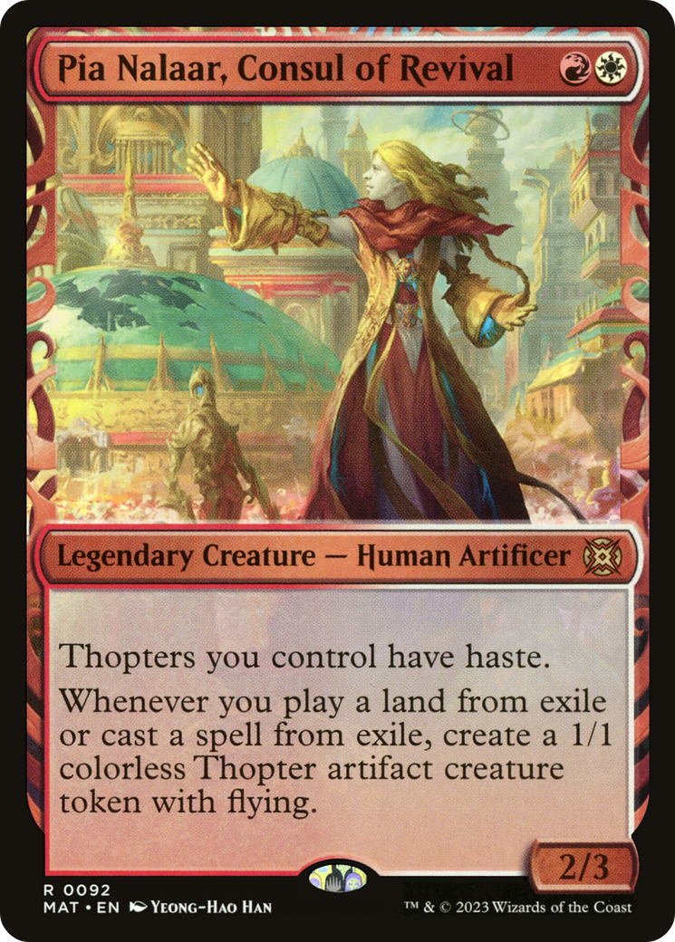 Pia Nalaar, Consul of Revival (Showcase) [March of the Machine: The Aftermath] - Evolution TCG