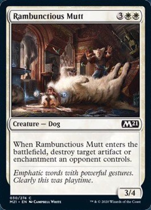 Rambunctious Mutt [Core Set 2021] - Evolution TCG